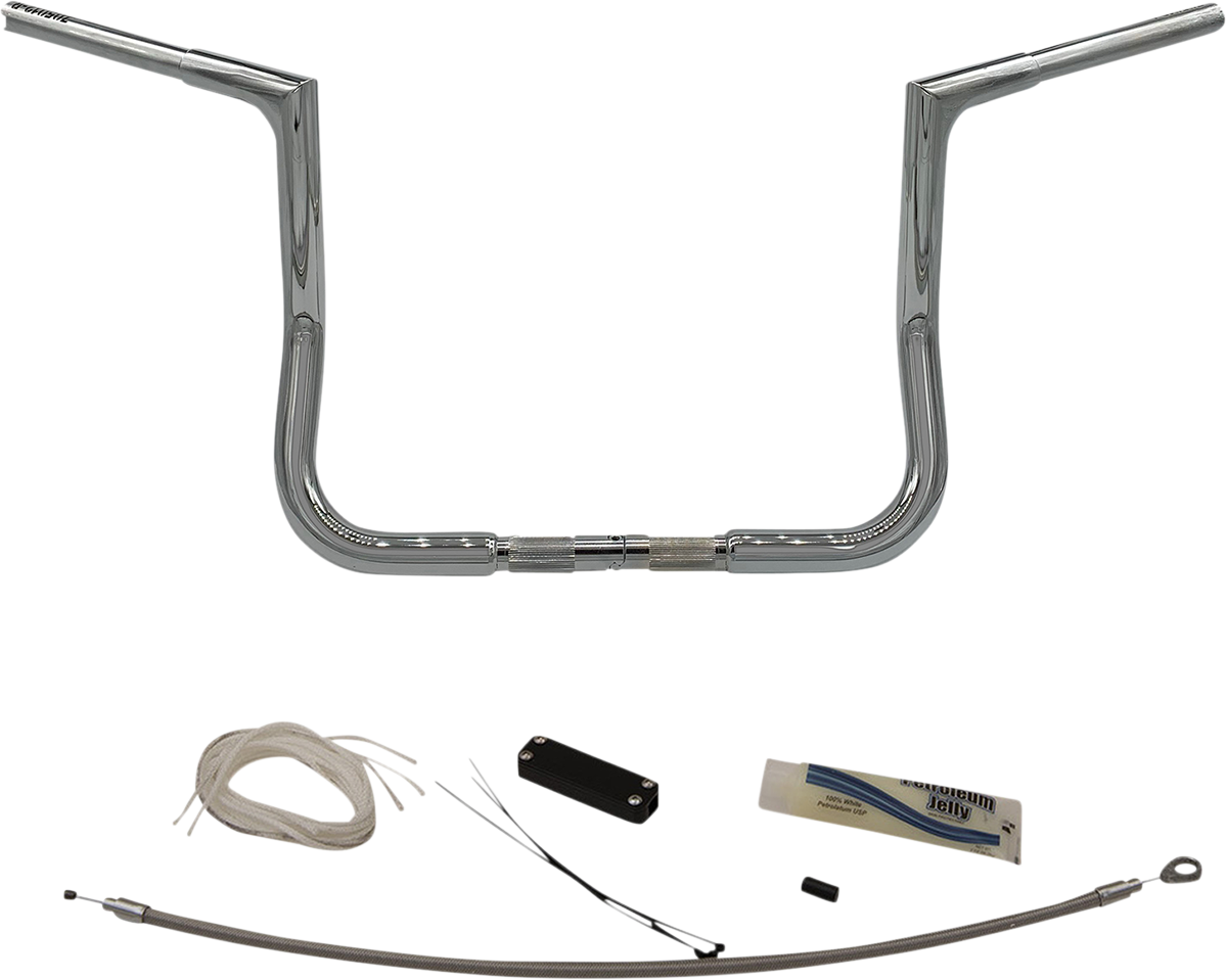 Fat Baggers Inc. 1 1/4" Flat Top EZ Install Handlebar Kit For Harley Touring 2008-2013