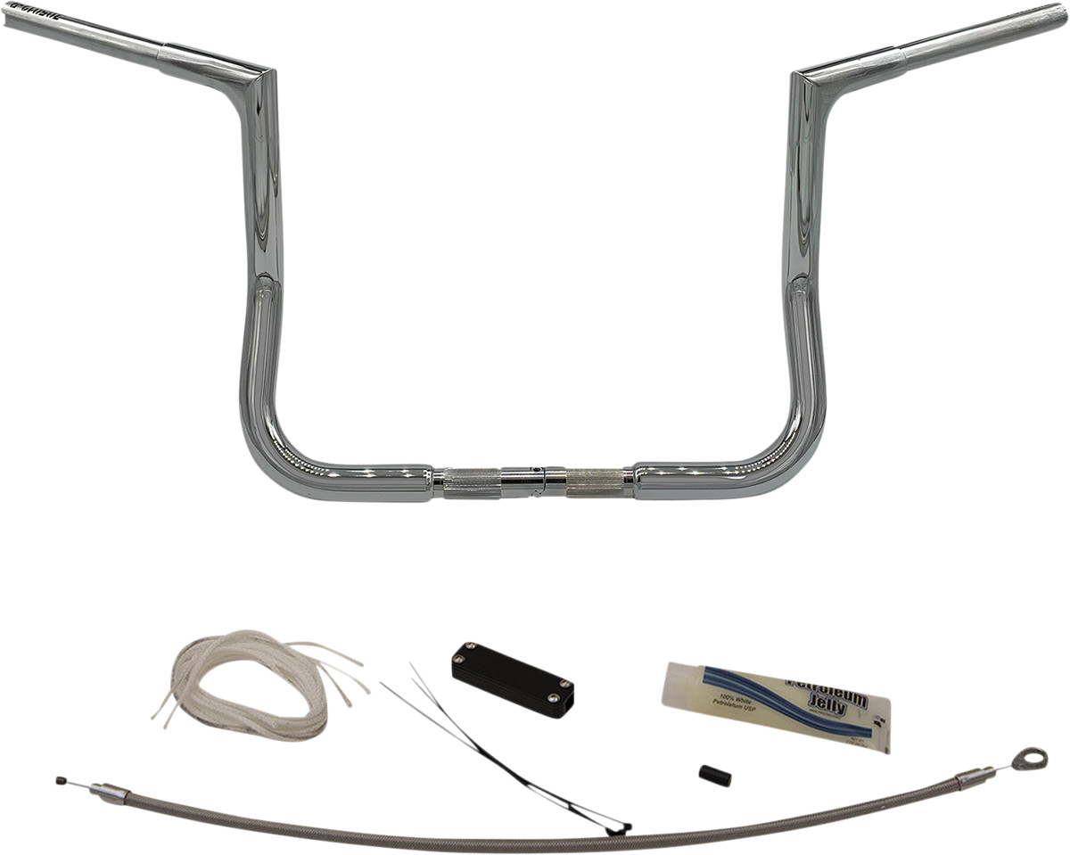 Fat Baggers Inc. 1 1/4" Flat Top EZ Install Handlebar Kit For Harley Touring 2008-2013