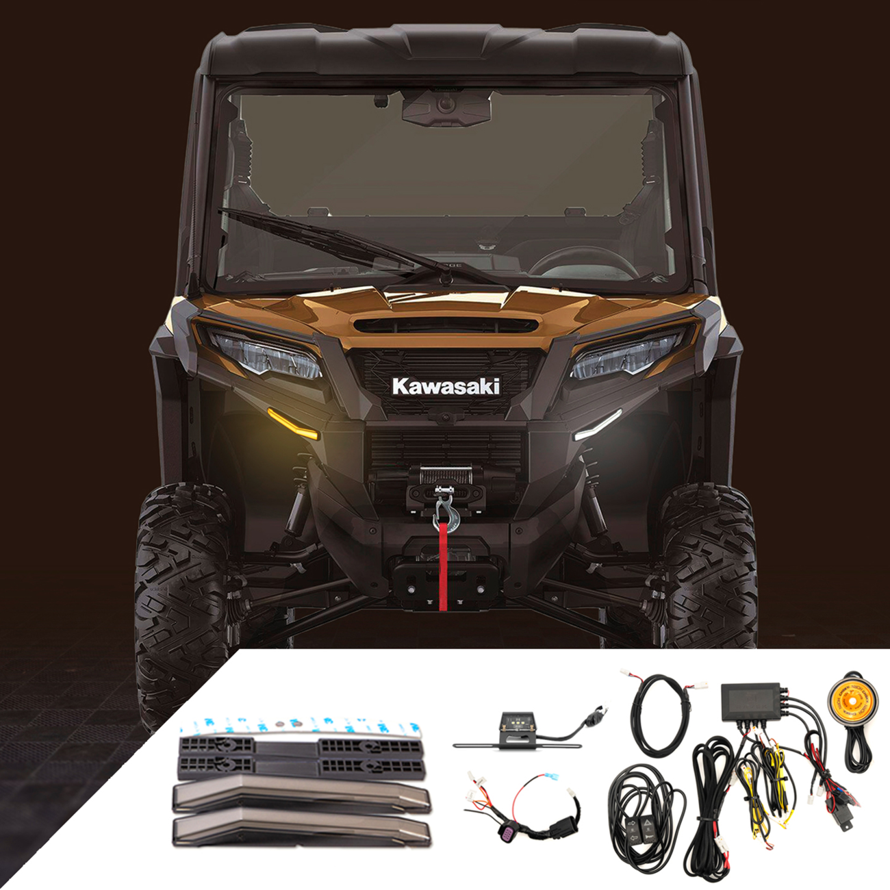 Ravek Turn Signal Kit - Ridge Kawasaki