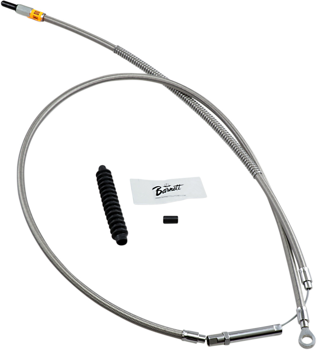 BARNETT High-Efficiency Stainless Steel Clutch Cable for Harley-Davidson