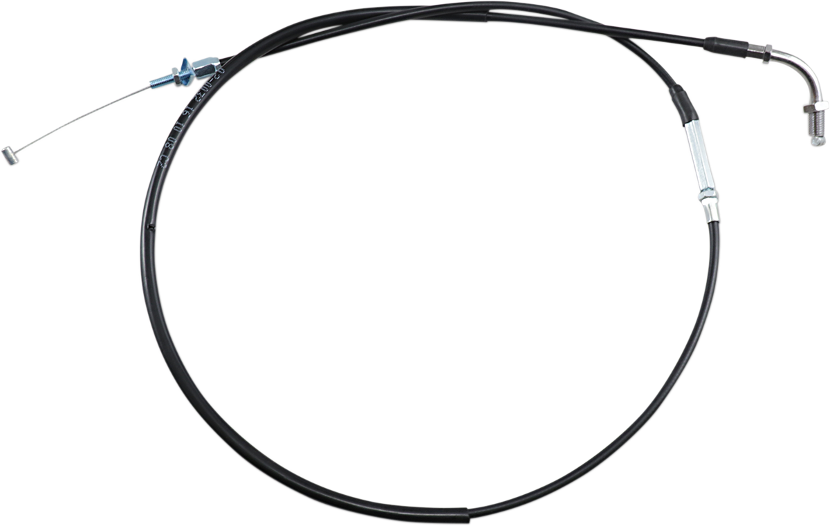 Black Vinyl Throttle Cable