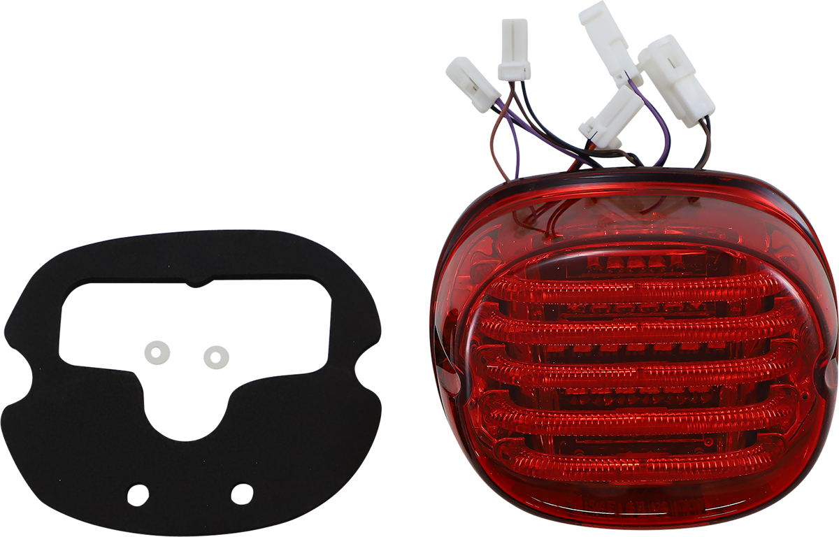 Custom Dynamics ProBEAM Low Profile LED Taillight With Turn Signals For Harley 1999-2025