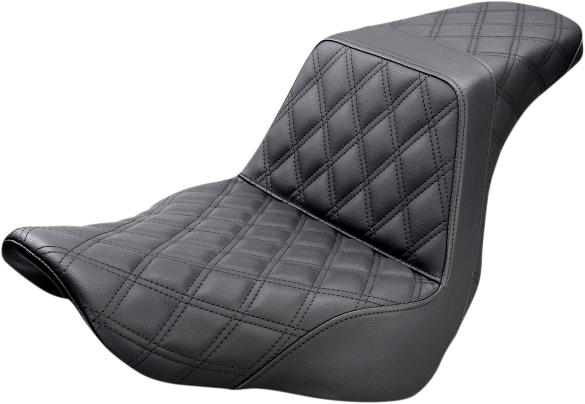 Saddlemen Step-Up LS Lattice Stitch Seat For Harley Softail FXLR/S / FLSB 2018-2025