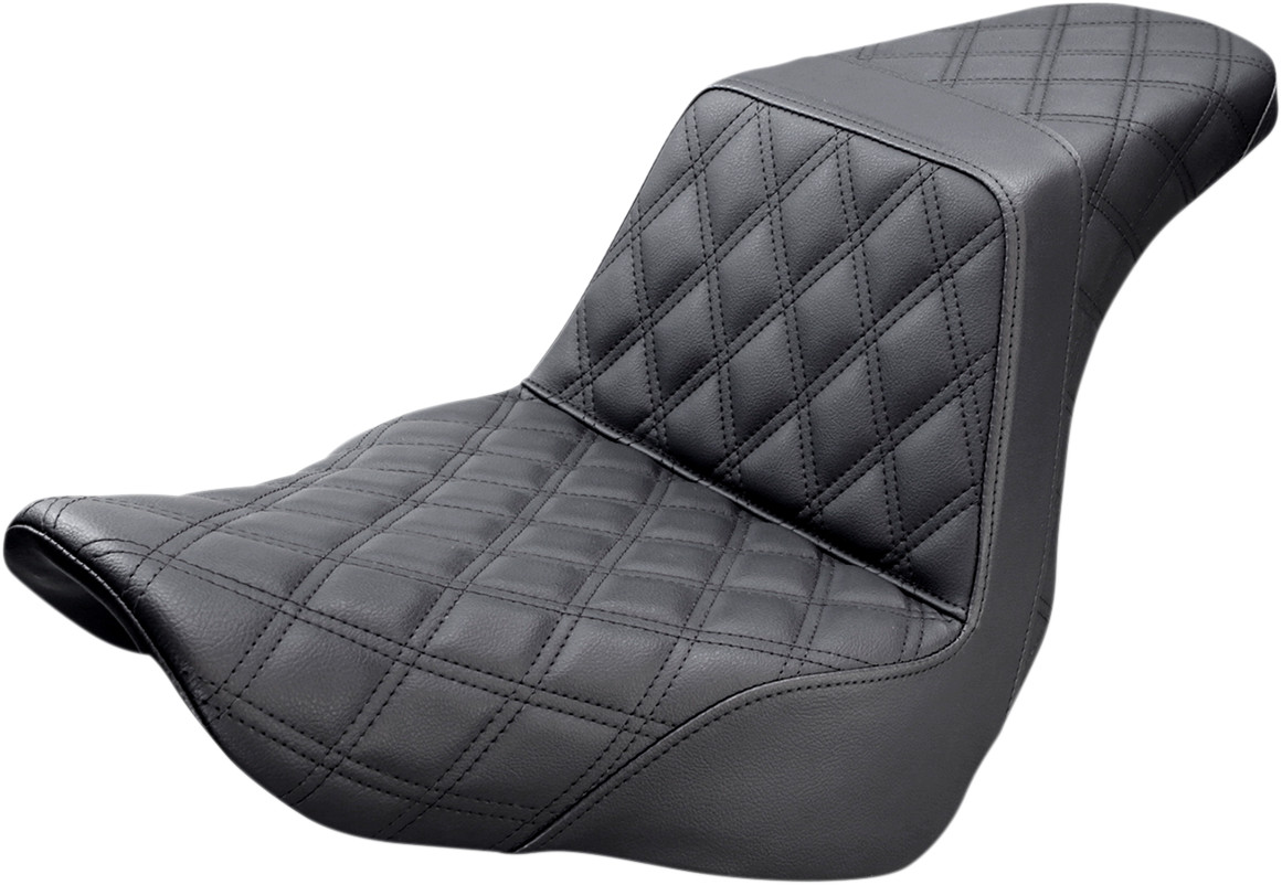 Saddlemen Step-Up LS Lattice Stitch Seat For Harley Softail FXLR/S / FLSB 2018-2025