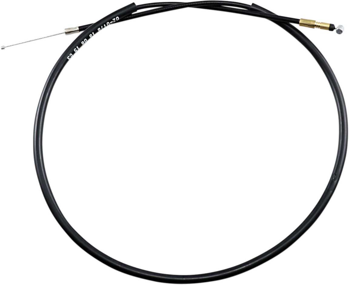 Black Vinyl Choke Cable