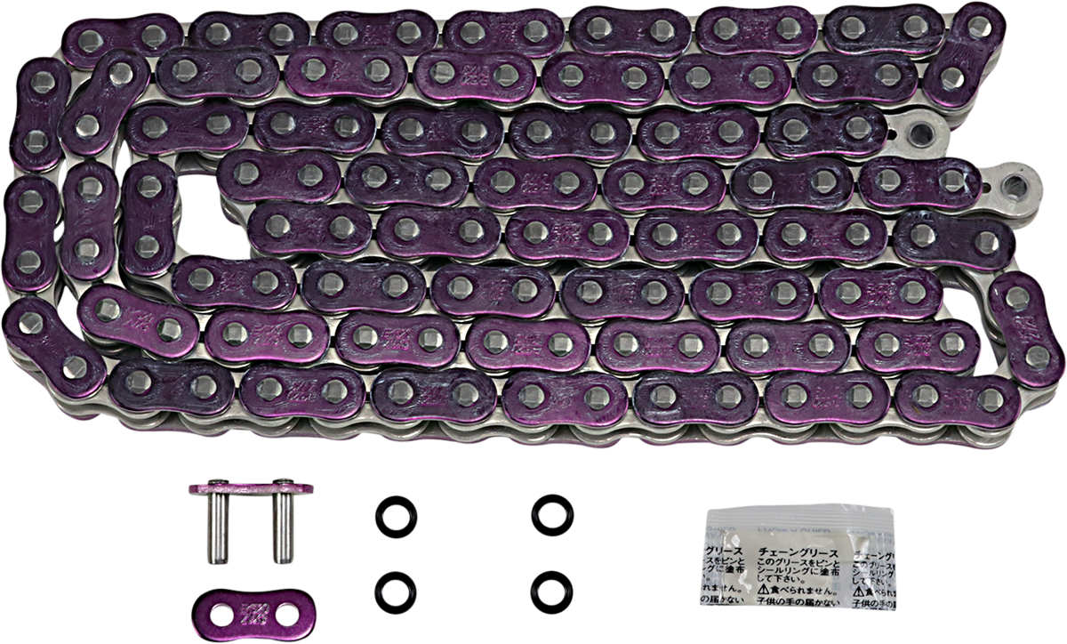 Ek 520 ZVX3 - Sportbike Chain - 120 Links - Purple