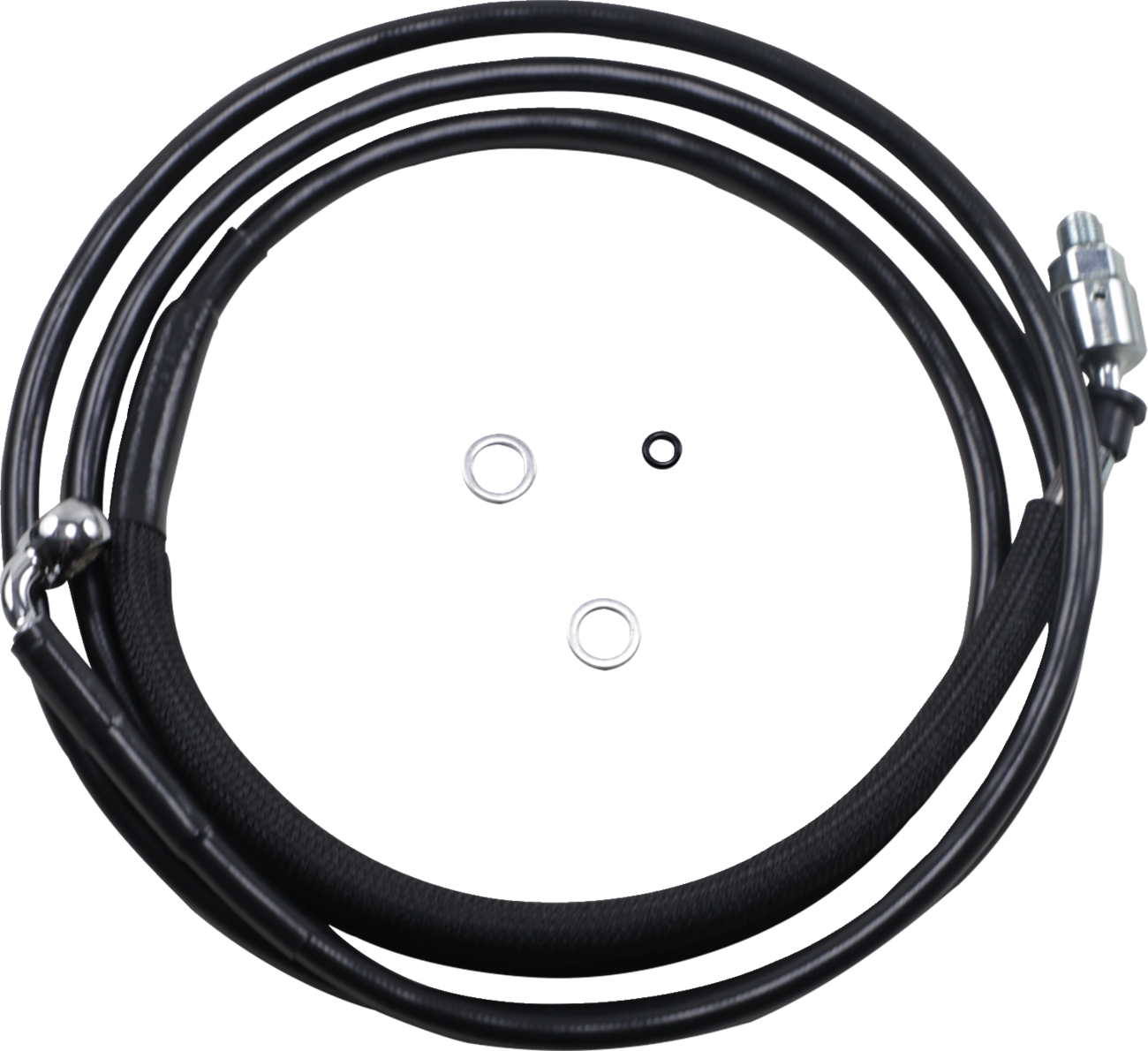Drag Specialties Stainless Steel Hydraulic Clutch Line