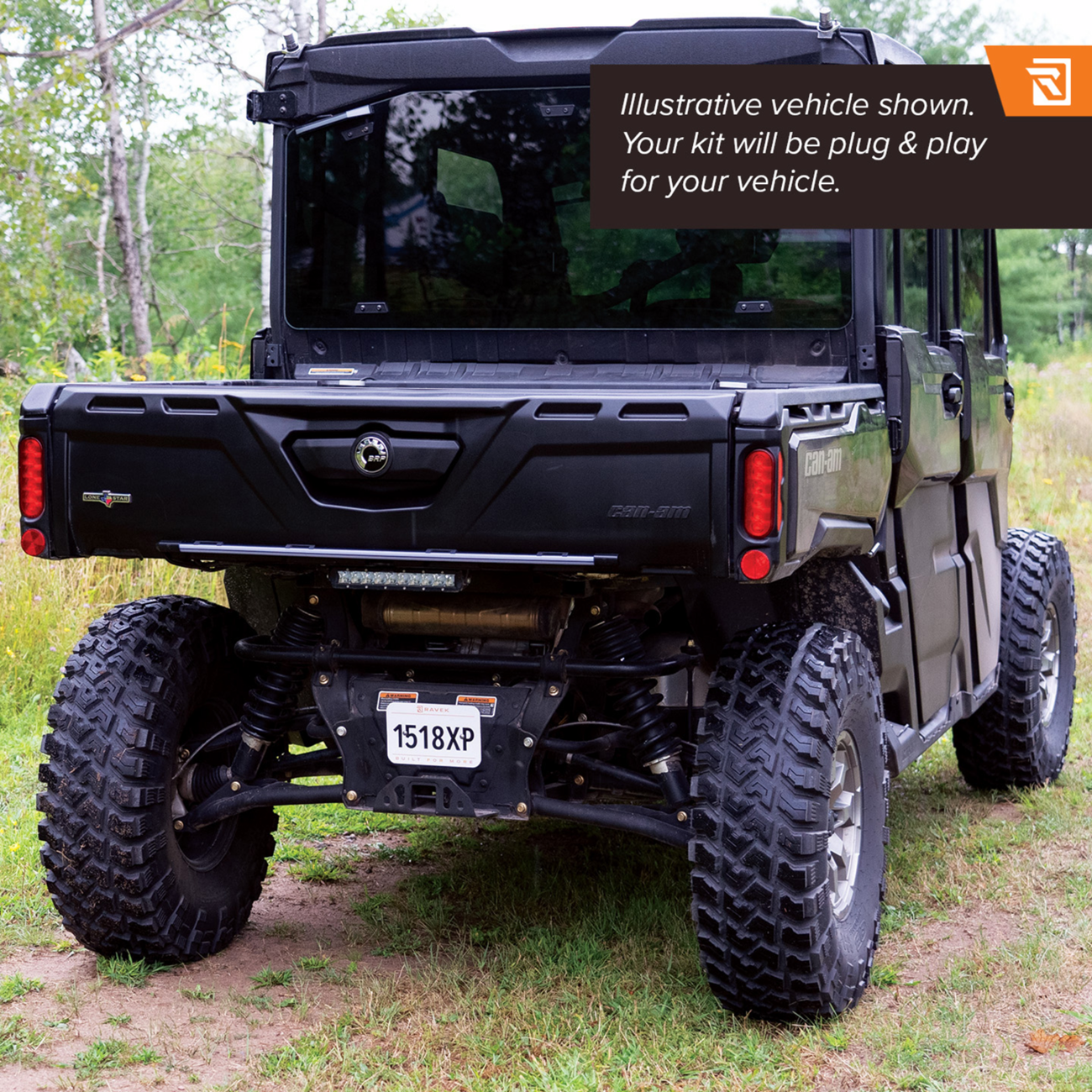 Ravek Taillight - Multi Function - Commander Can-Am