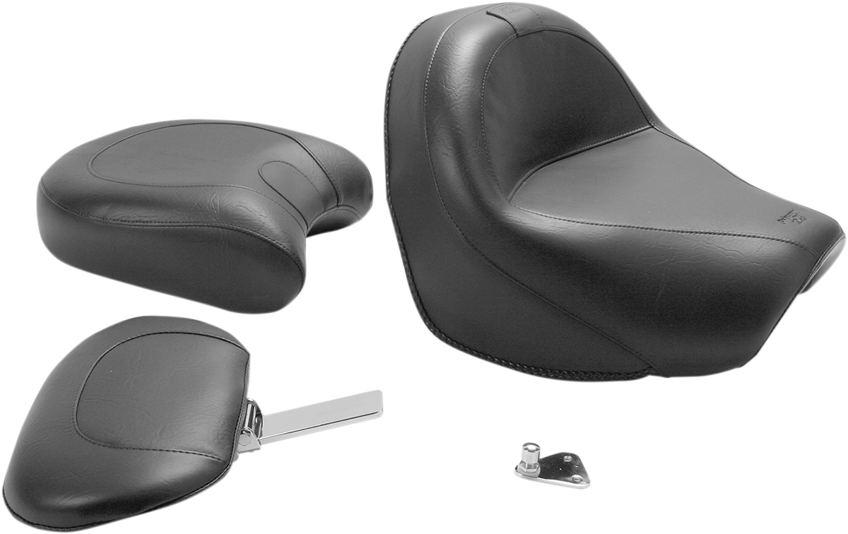 MUSTANG Vintage Wide Touring Seat With Driver Backrest
