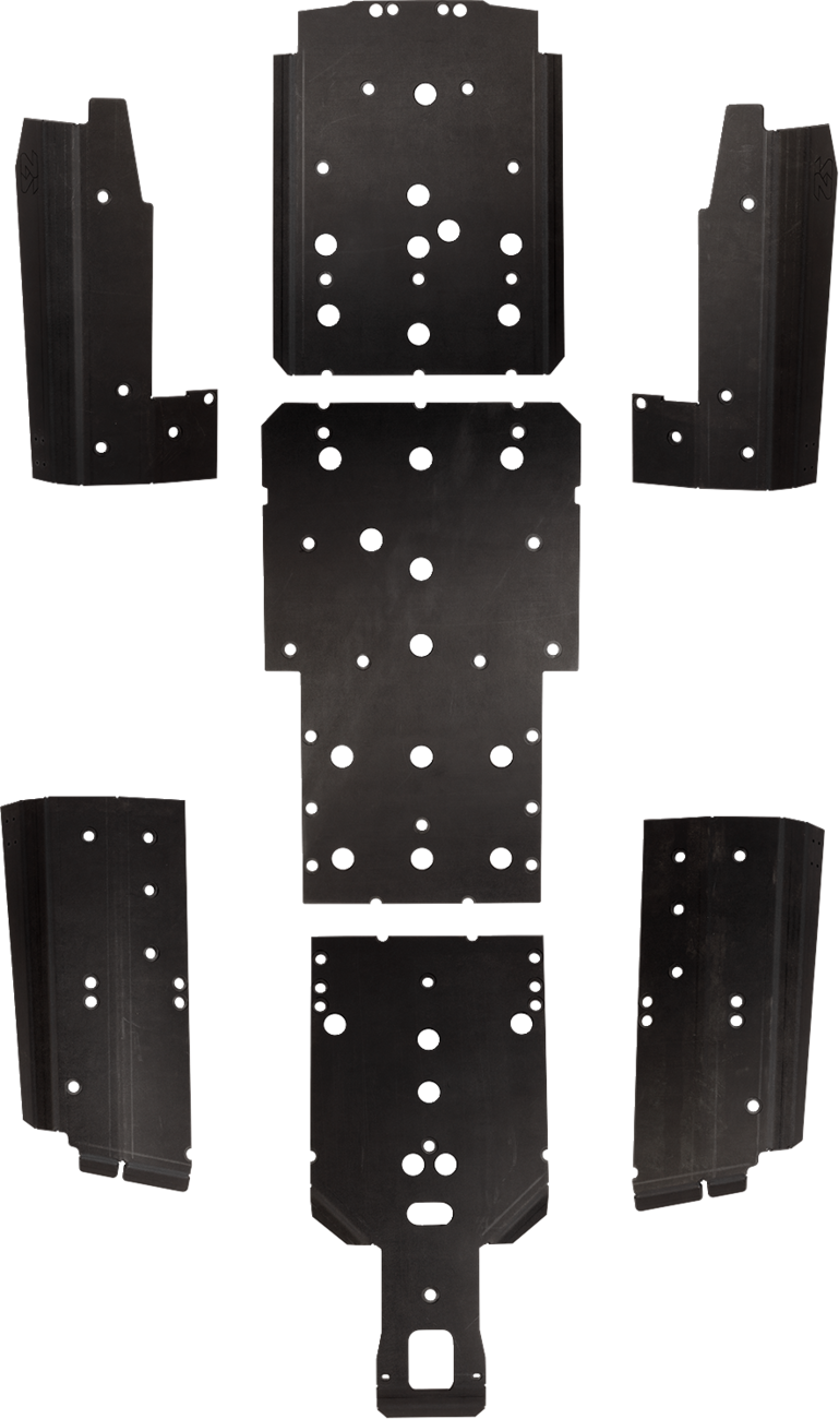 Seizmik Skid Plate Kit 2021-2021 Polaris RZR Turbo S4 Lifted Lime LE / 2021-2021 Polaris RZR Turbo S4 / 2021-2021 Polaris RZR Turbo S4 Velocity