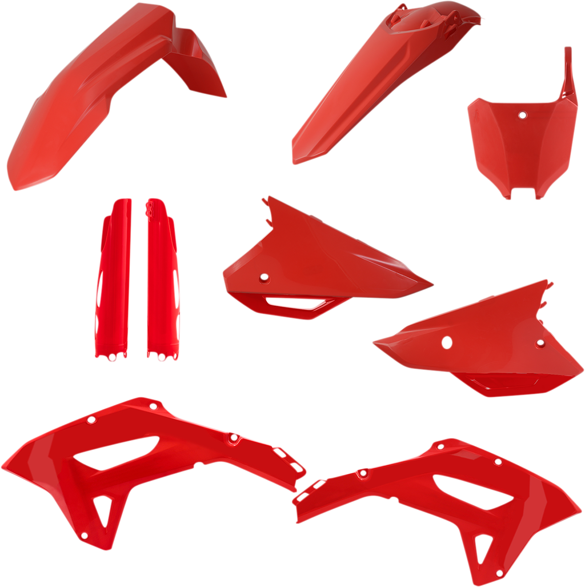 Acerbis Full Body Kit - Red - CRF 240/450 RX '21-'24 2022-2024 Honda CRF250RX / 2021-2024 Honda CRF450RX