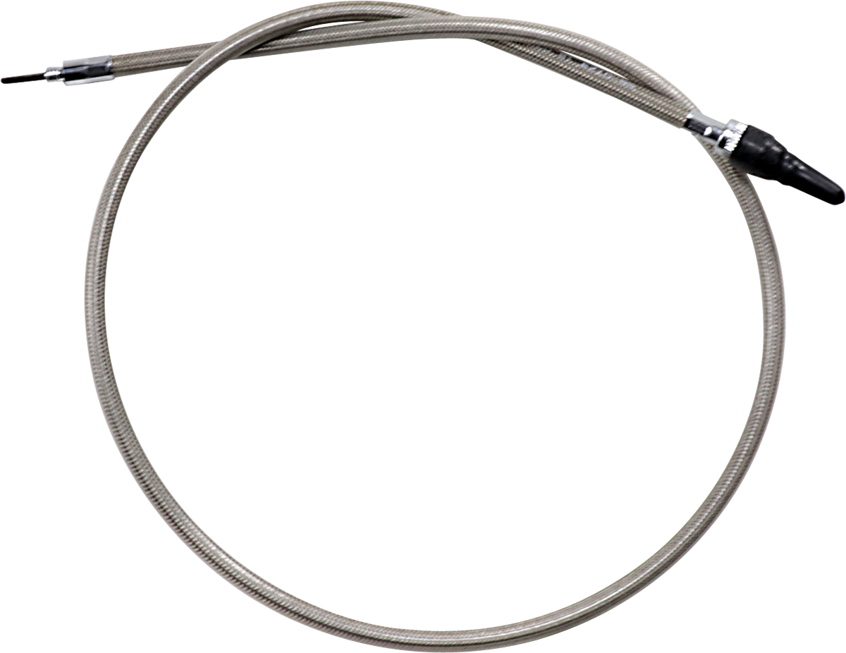 Armor Coat Braided Stainless Steel Speedometer Cable for Harley-Davidson