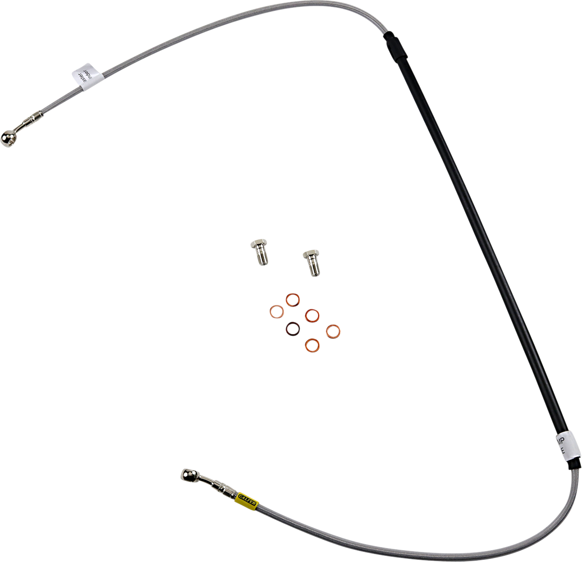 Gbrakes Brake Line Kit - Stainless Steel 2005-2008 Suzuki RM250 / 2004-2007 Suzuki RM125 / 2008-2008 Suzuki RM 125