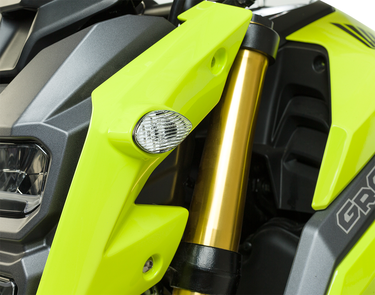 Hot bodies Turn Signals - Grom - Clear 2014-2020 Honda Grom 125 / 2013-2016 Honda MSX125 Grom