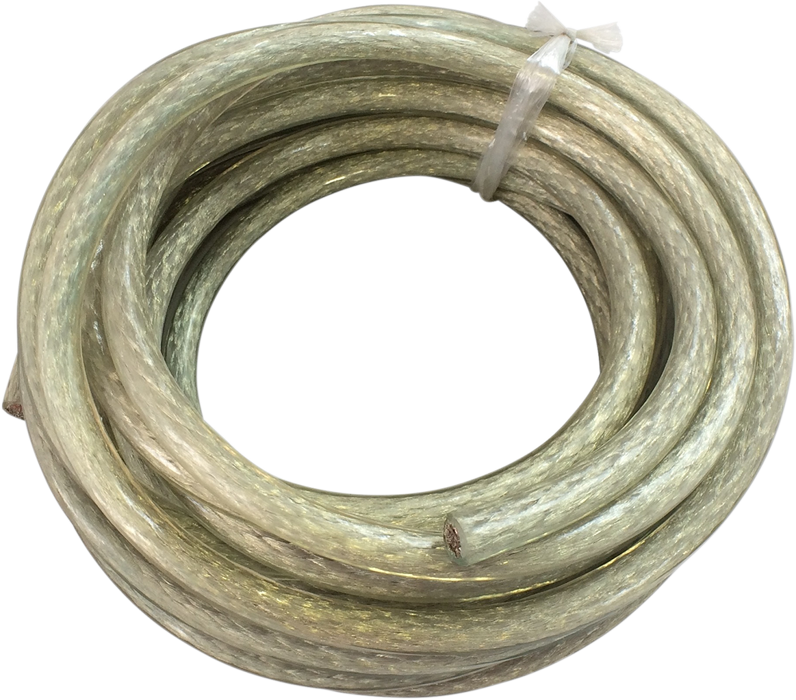 Drag specialties Battery Cable - 25' - Clear