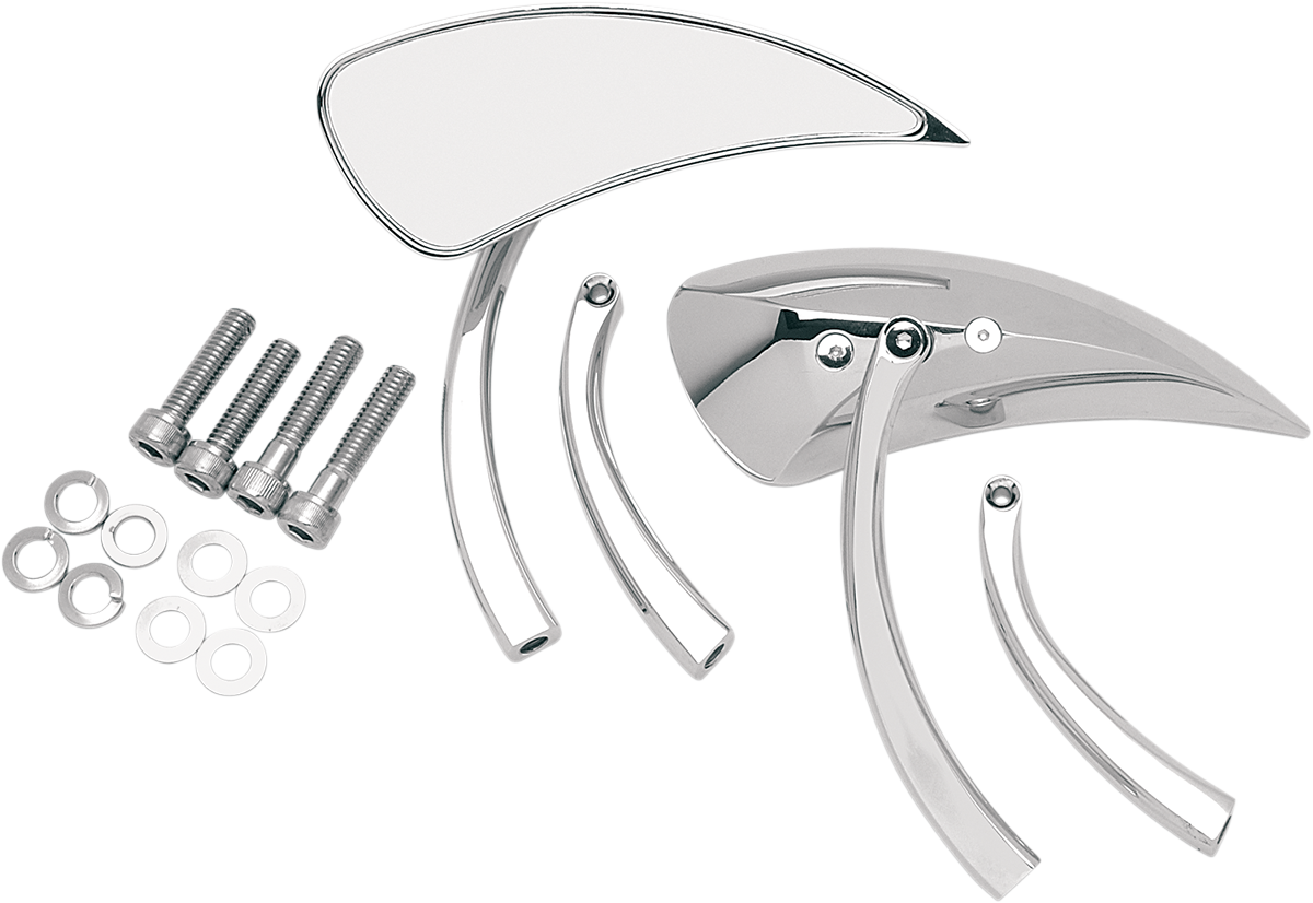 Drag Specialties Teardrop Mirrors