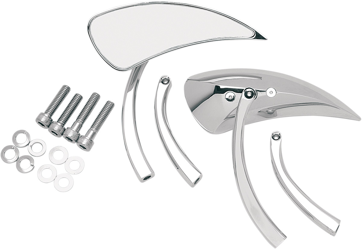 Drag Specialties Teardrop Mirrors
