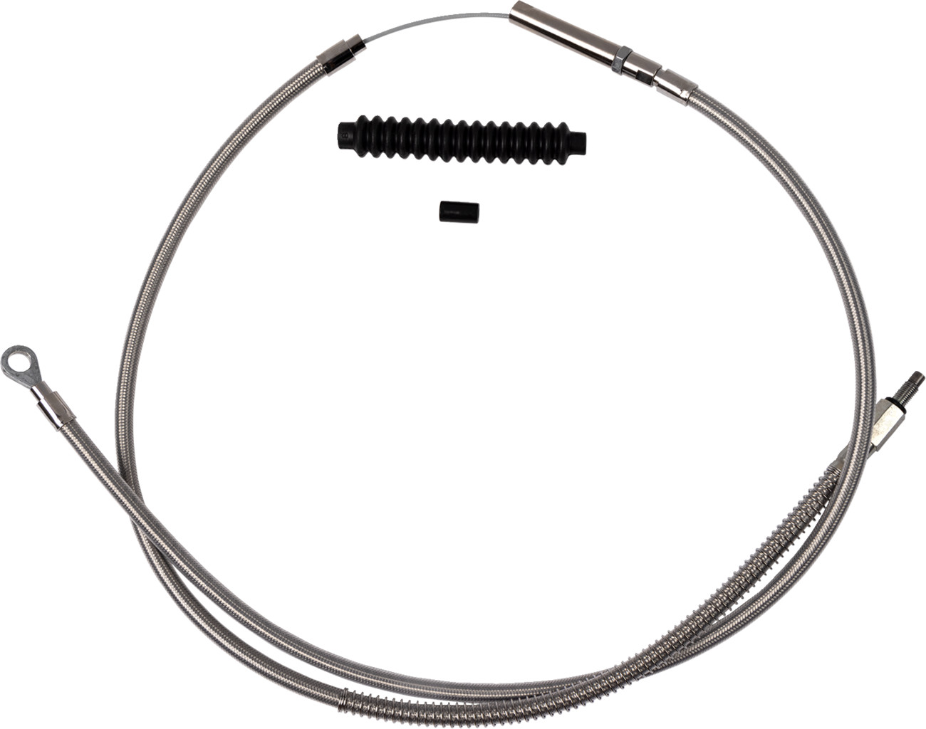 BARNETT High-Efficiency Stainless Steel Clutch Cable for Harley-Davidson