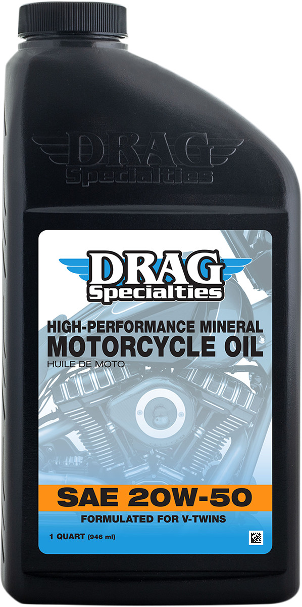 DRAG SPECIALTIES OIL V-Twin High-Performance Mineral Engine Oil