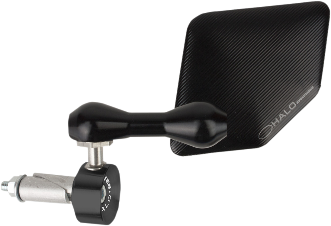 DRIVEN RACING Halo Stainless Steel Bar End Mirror