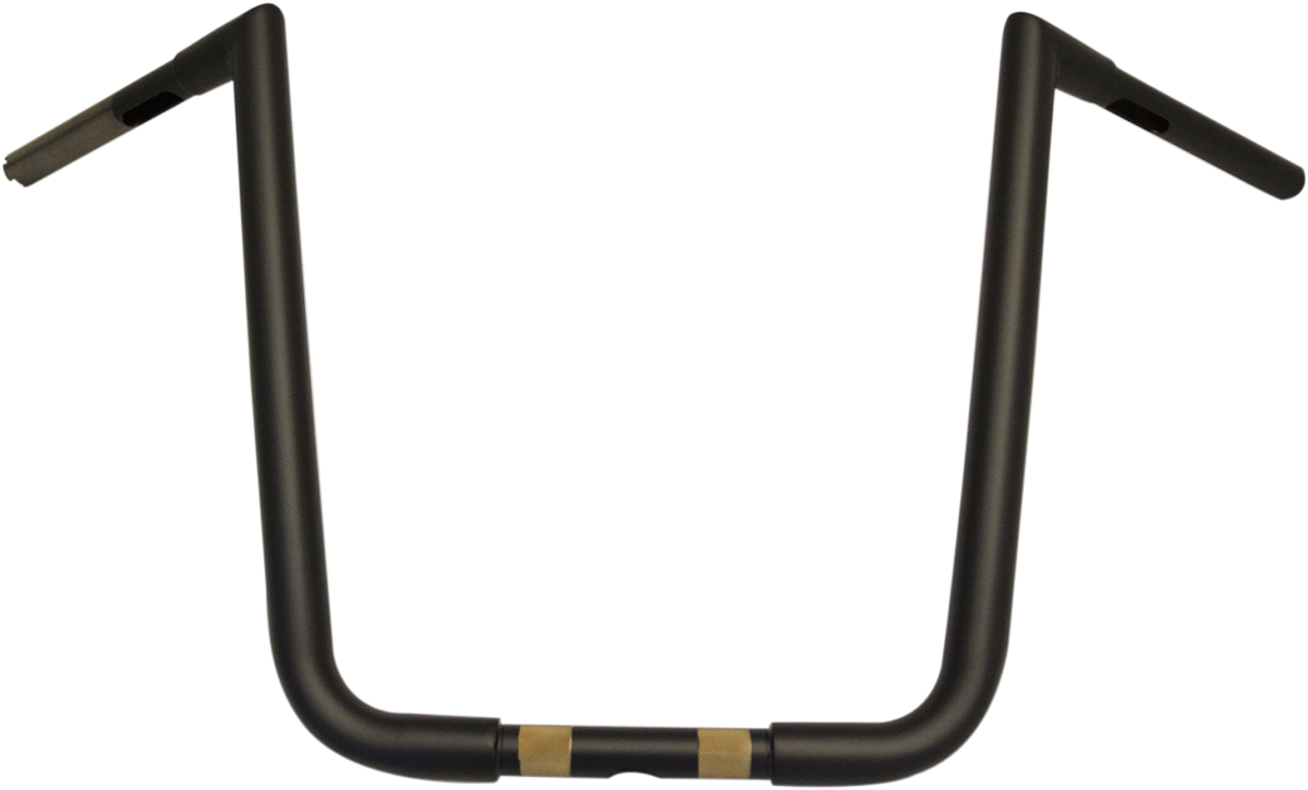 La choppers 1-1/4" Twin Peaks Big Twin Handlebar - 16" - Flat Black