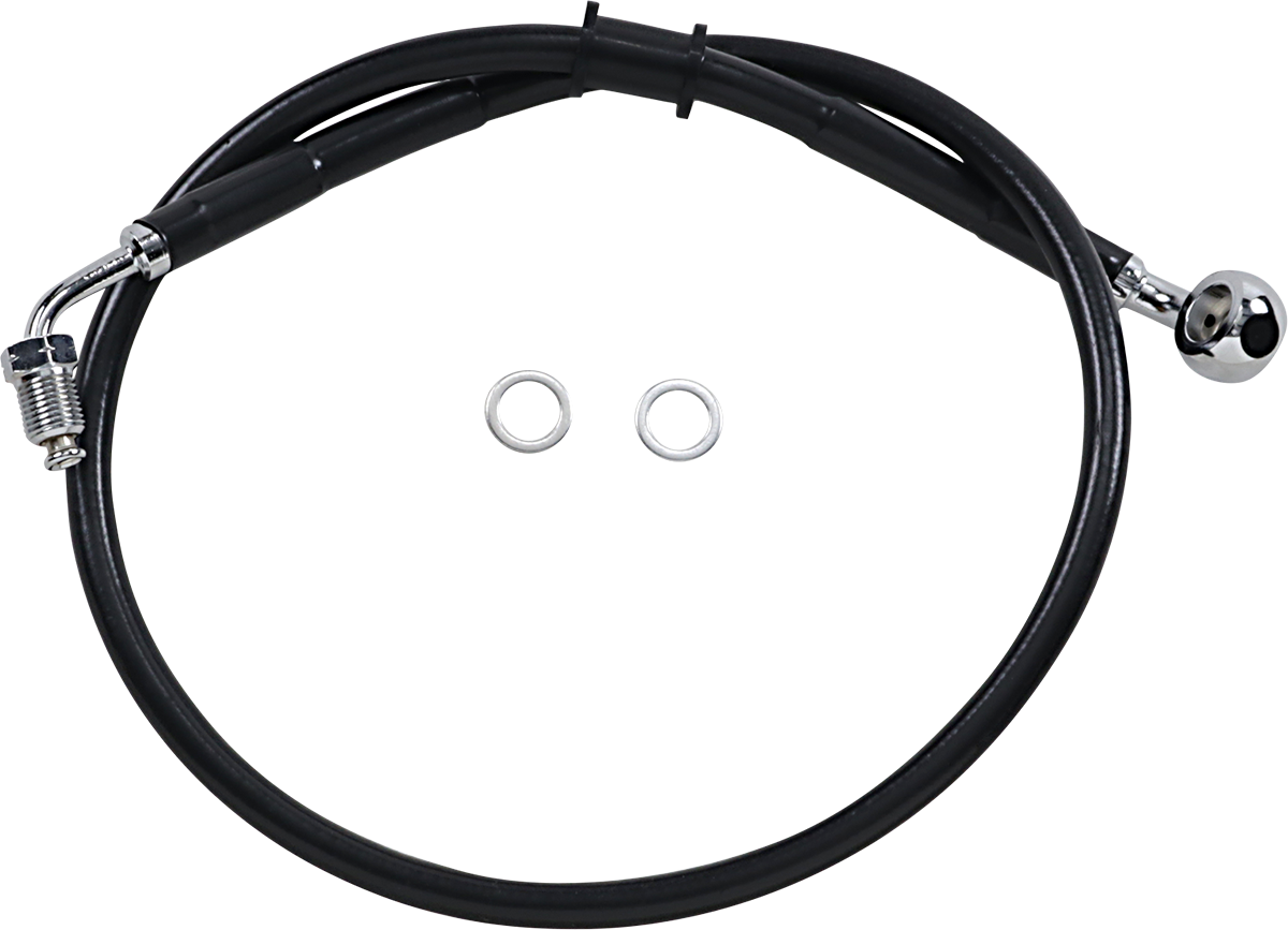 Drag Specialties Extended Length Stainless Steel Brake Line