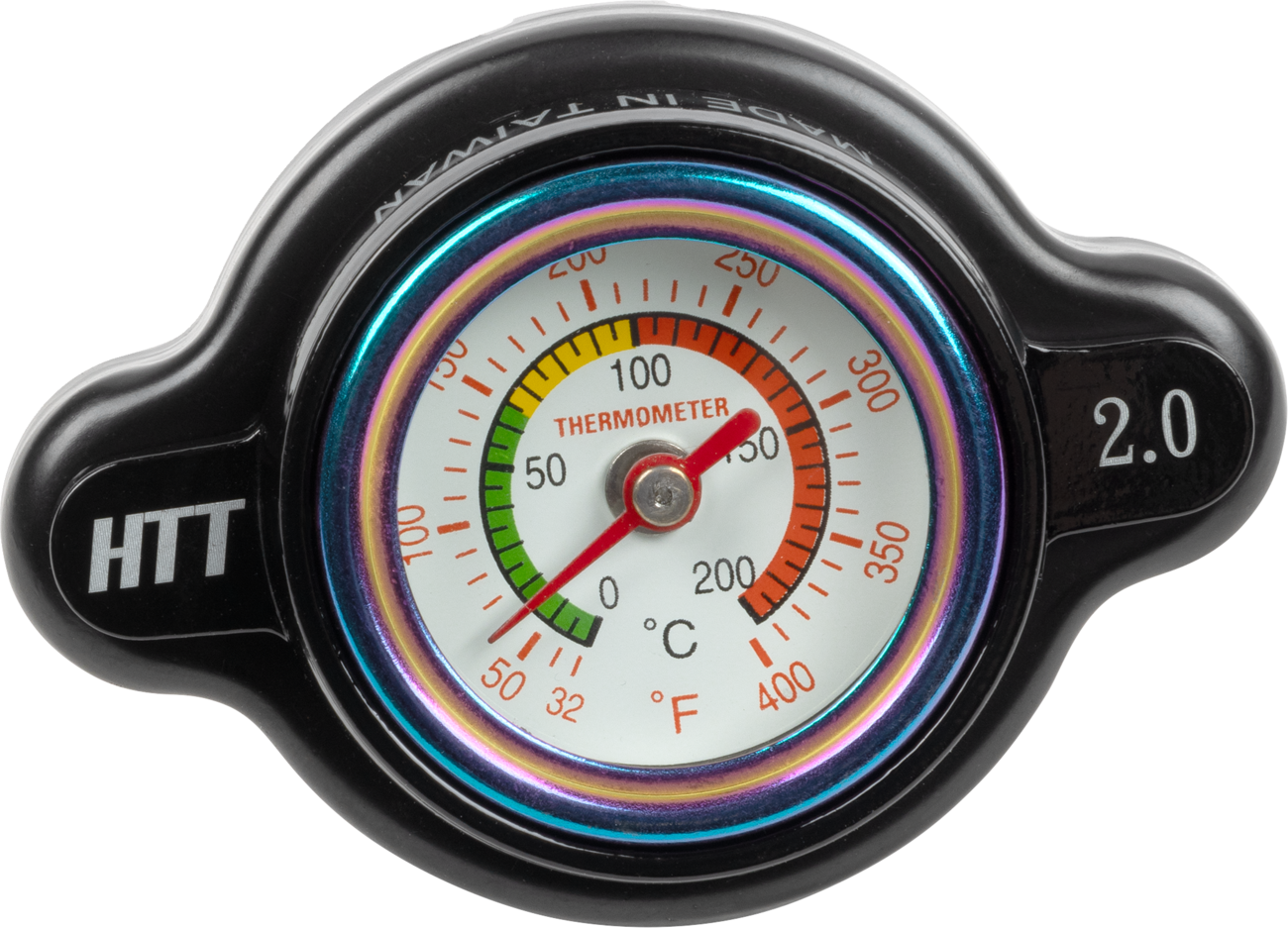 MOOSE OFFROAD Radiator Cap with Temperature Gauge