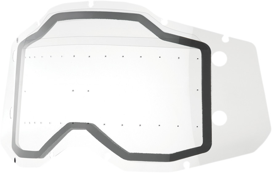 100% Forecast 2 Replacement Lens - With Bumps
