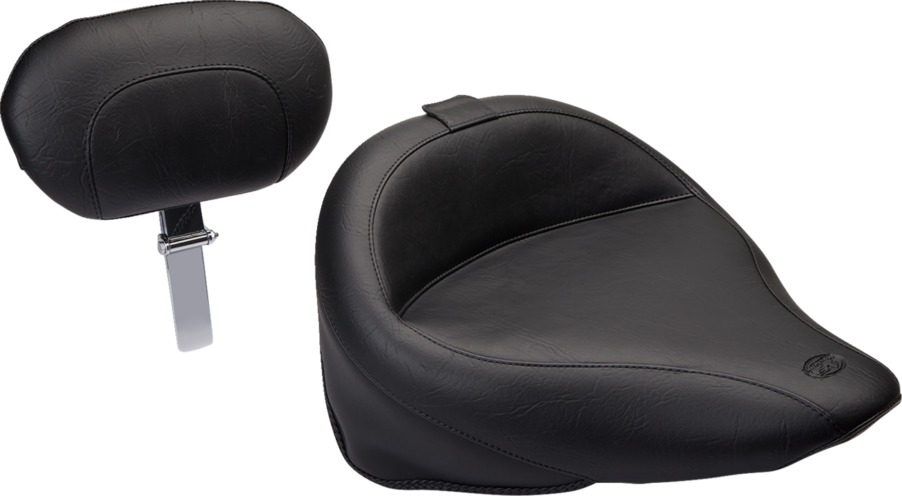MUSTANG Wide Solo Seat with Removable Backrest