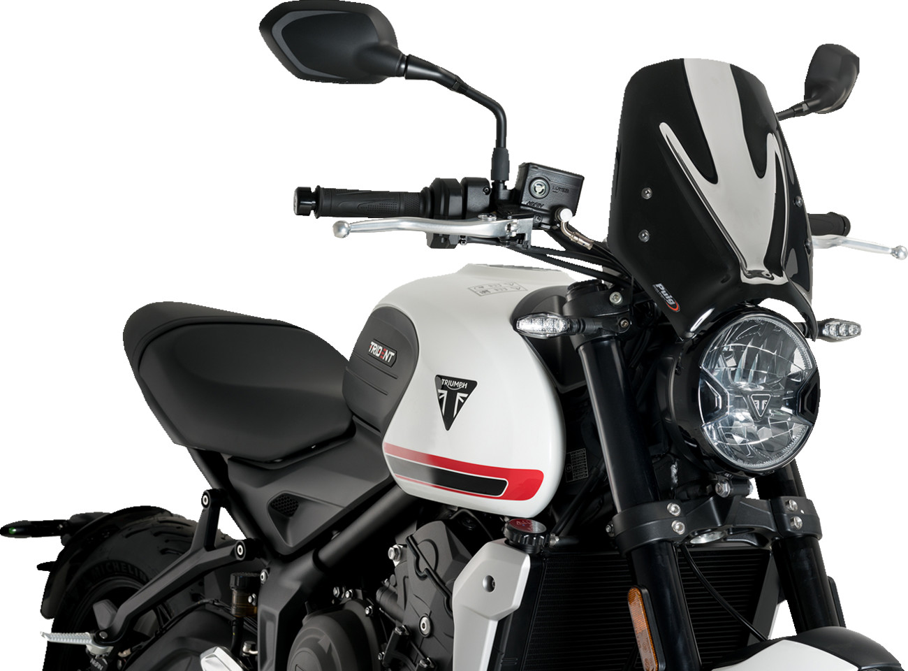 Puig Naked New Generation Windscreen Triumph Trident 660 2021-2025