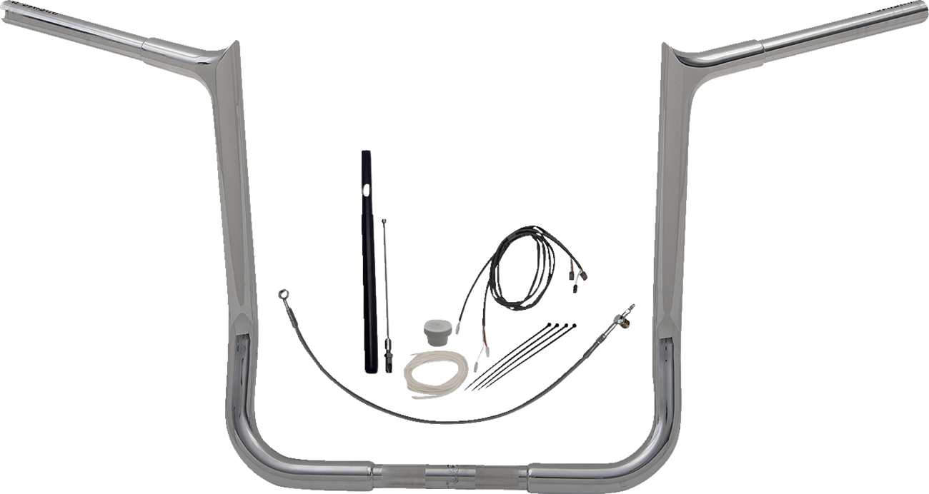 FAT BAGGERS INC. 1-1/4" EZ Install Pointed Top Handlebar Kit