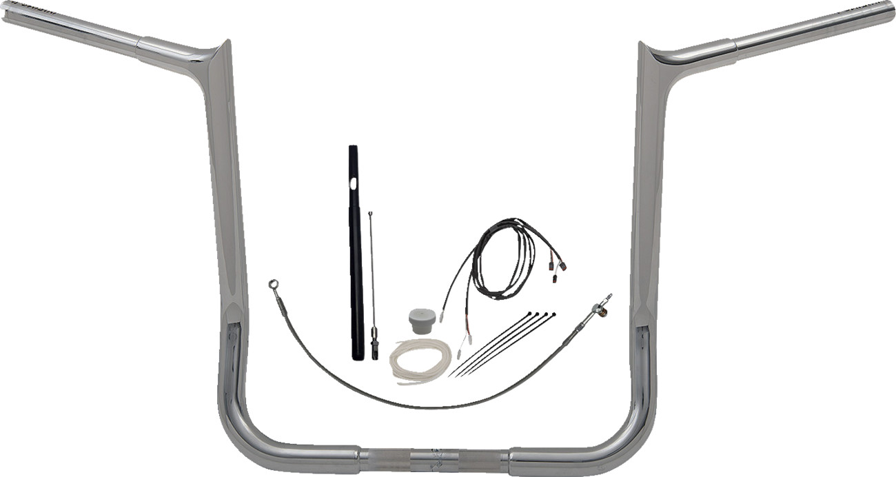 FAT BAGGERS INC. 1-1/4" EZ Install Pointed Top Handlebar Kit