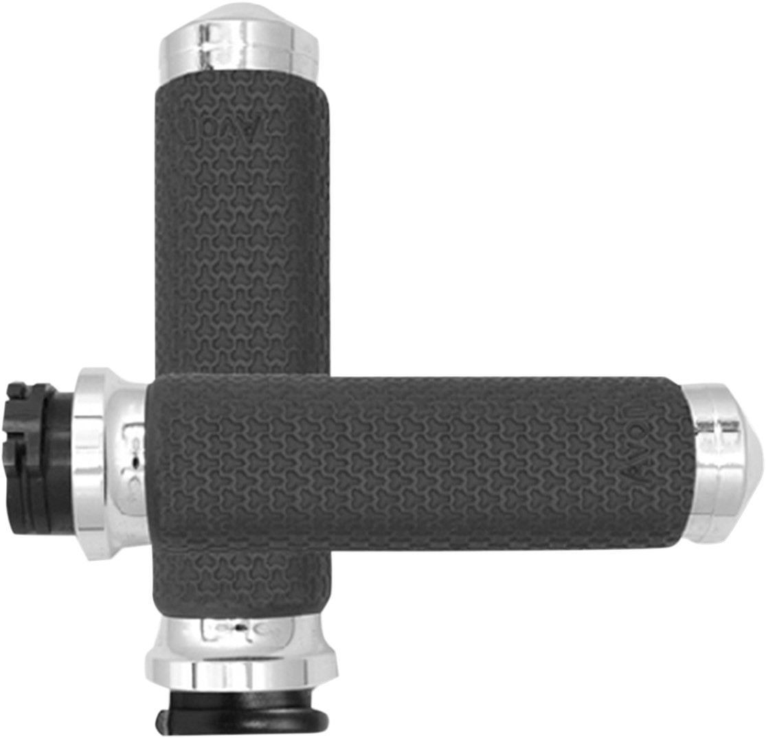Avon Memory Foam Grips For Harley With Dual Cable Throttle