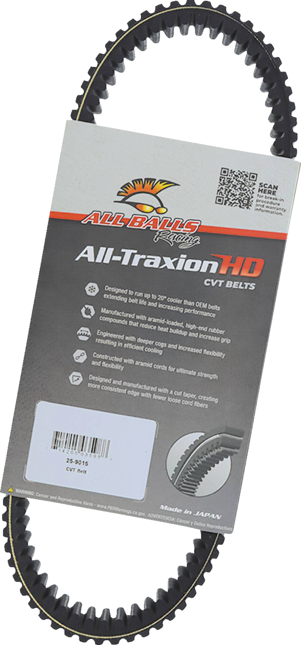 ALL BALLS All-Traxion HD CVT Belt
