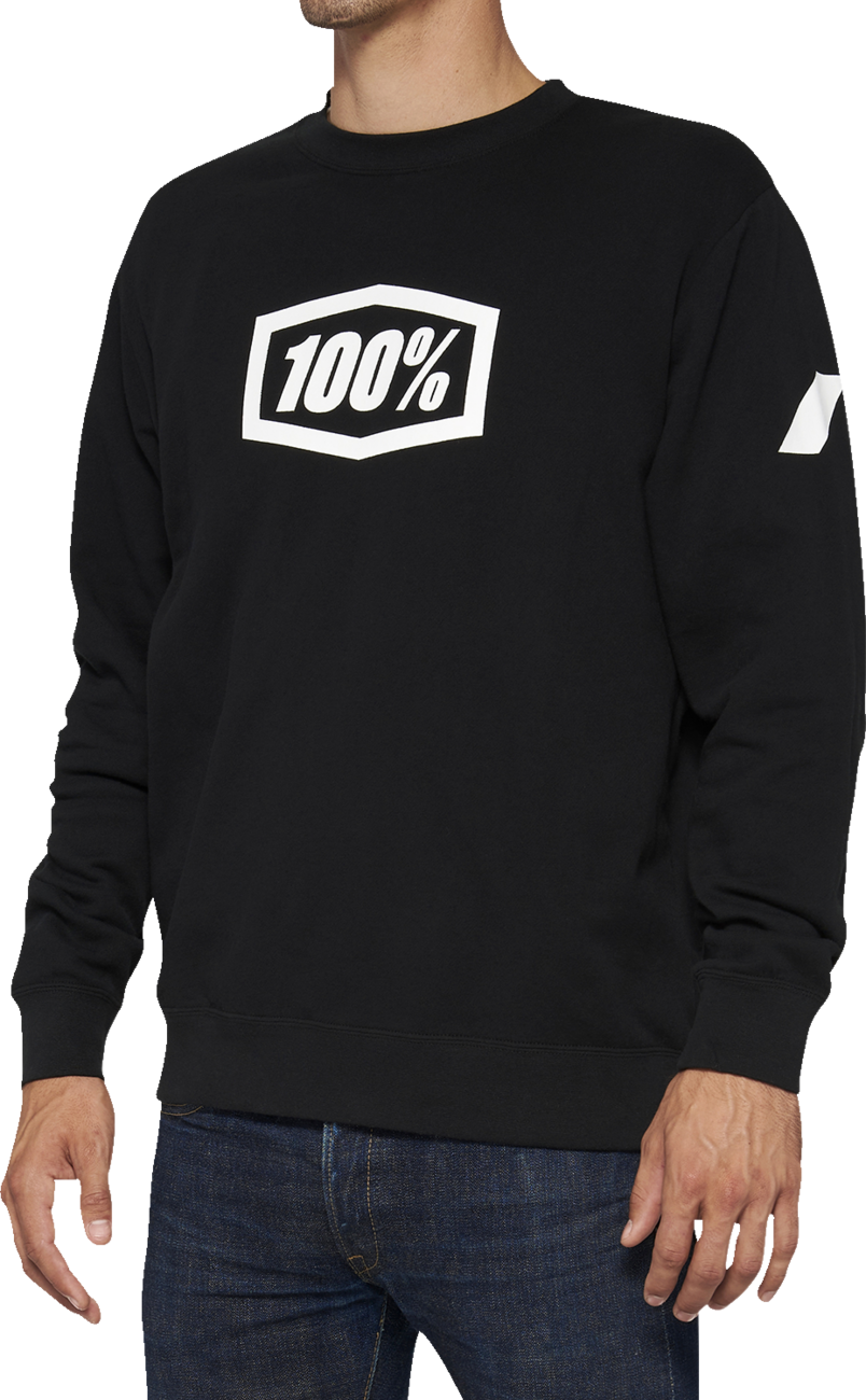 100% Icon Long-Sleeve Fleece Sweatshirt