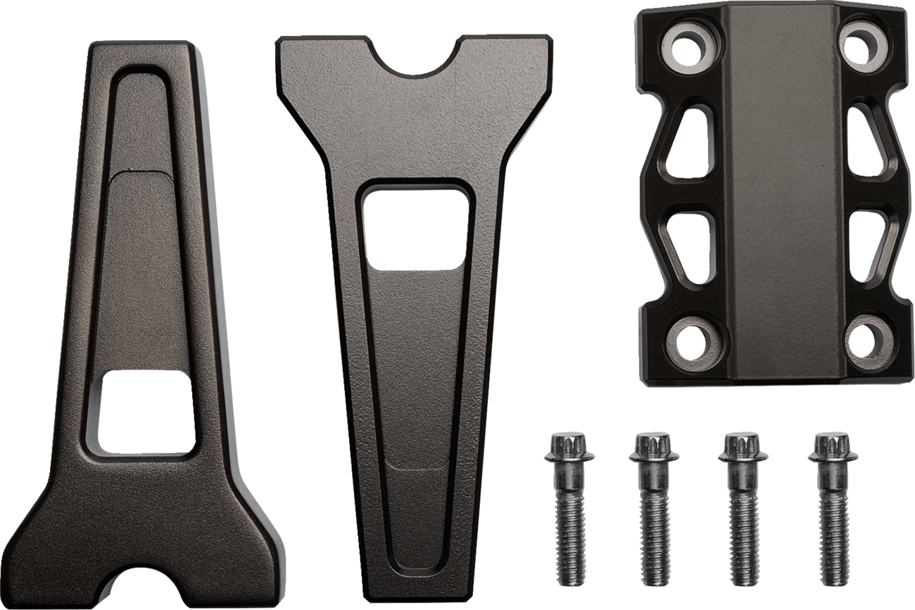 La choppers Performance Risers - Straight - 6" - Bronze