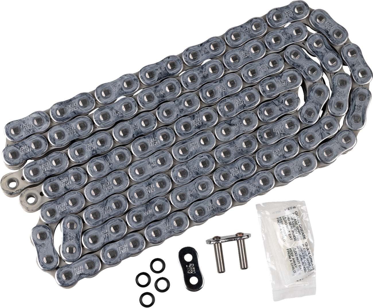 Ek 530 ZVX3 - Sportbike Chain - 120 Links - Chrome
