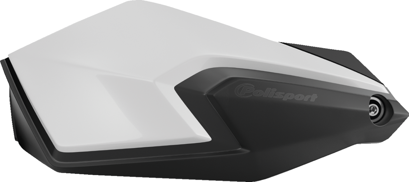 Polisport S-Dual Handguards - White/Black