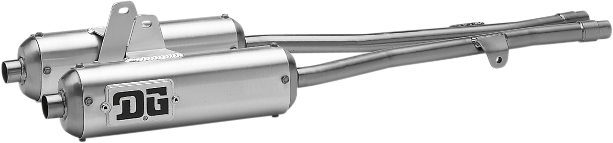 DG PERFORMANCE Type II Oval ATV Silencer