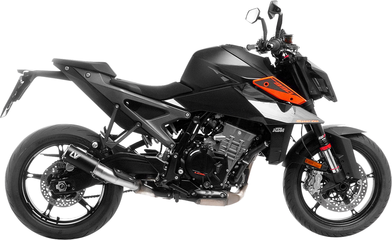 Leovince LV Corsa S Black Edition Slip-On Muffler - KTM 990 Duke