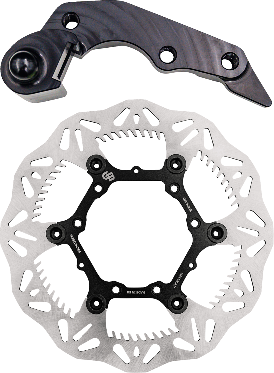 GBRAKES Wave® Brake Rotor Kit With Bracket