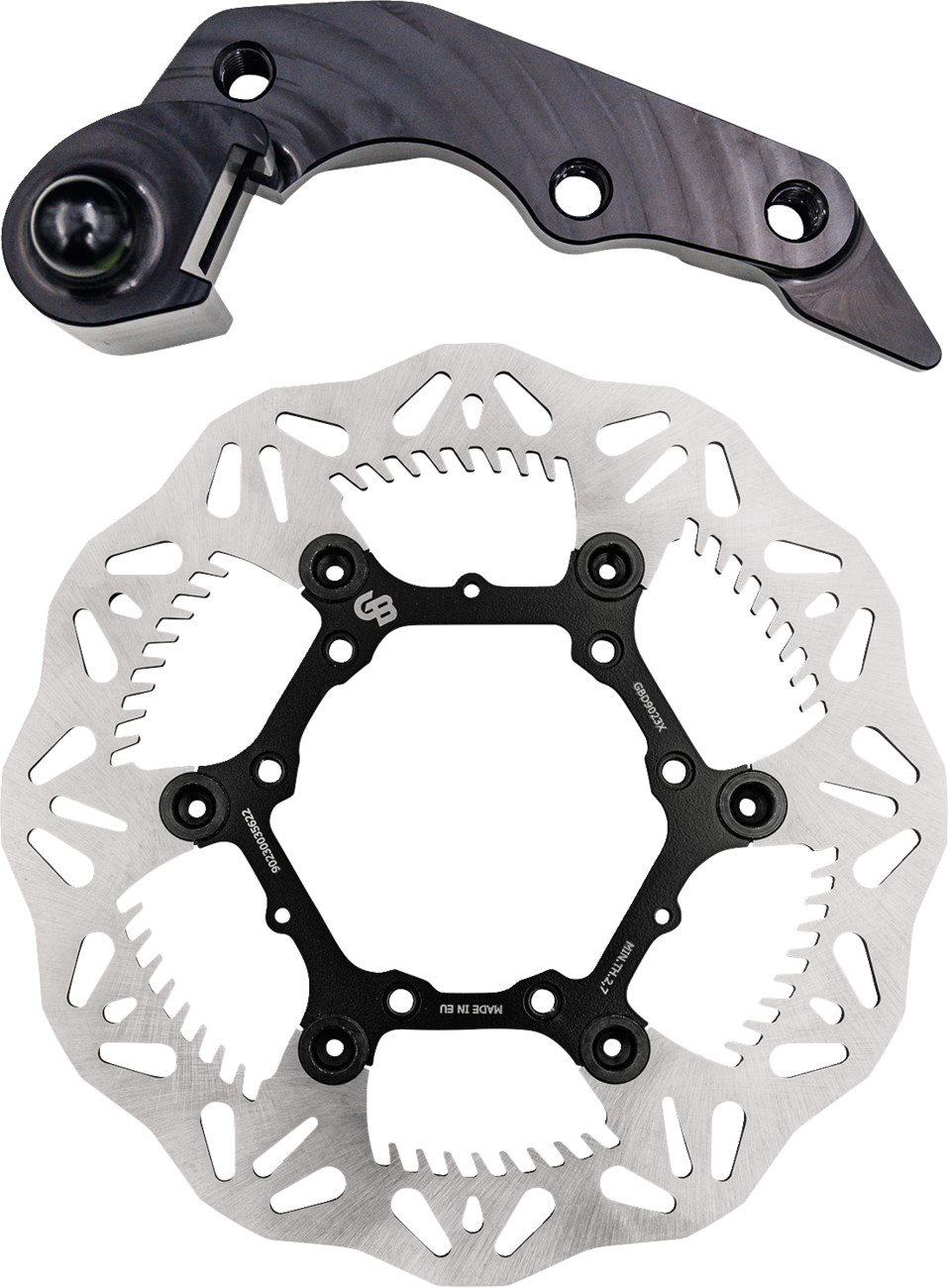 GBRAKES Wave® Brake Rotor Kit With Bracket