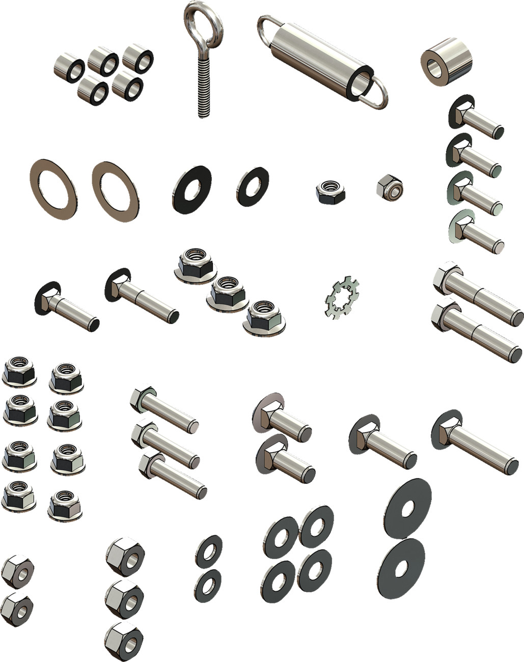 KFI PRODUCTS Manual Lift Kit Replacement Hardware Kit