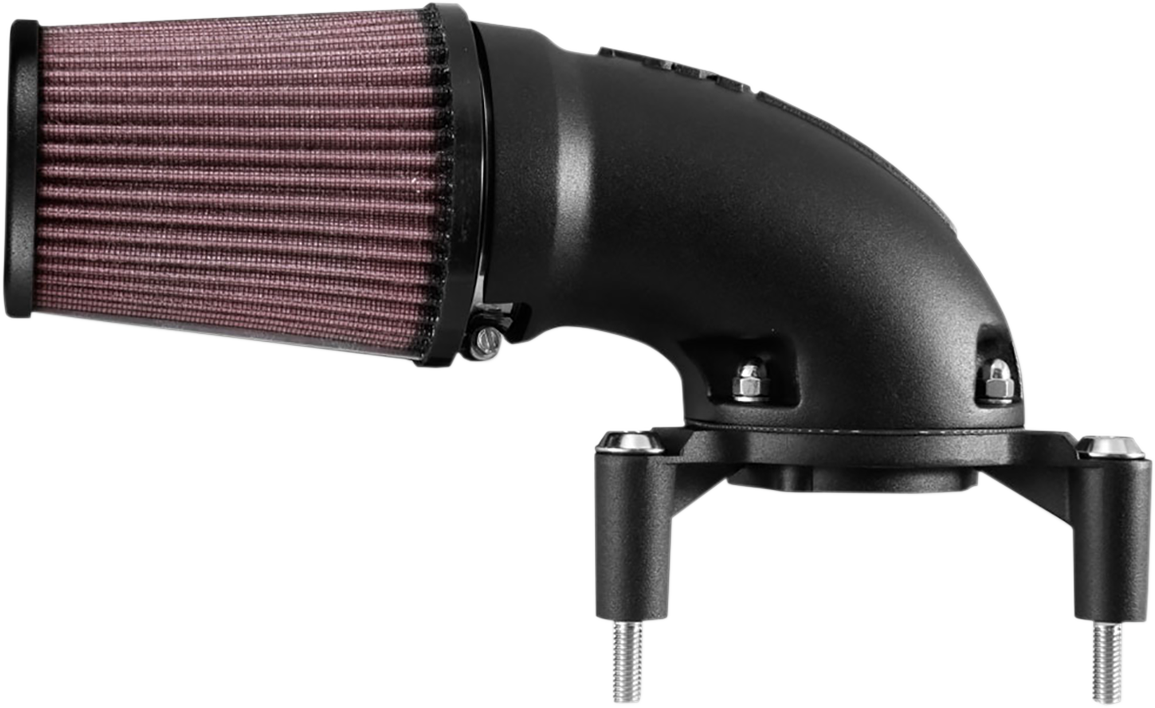 K & n Aircharger® Intake System with Cast Aluminum Intake Tube - Satin Black Harley Davidson