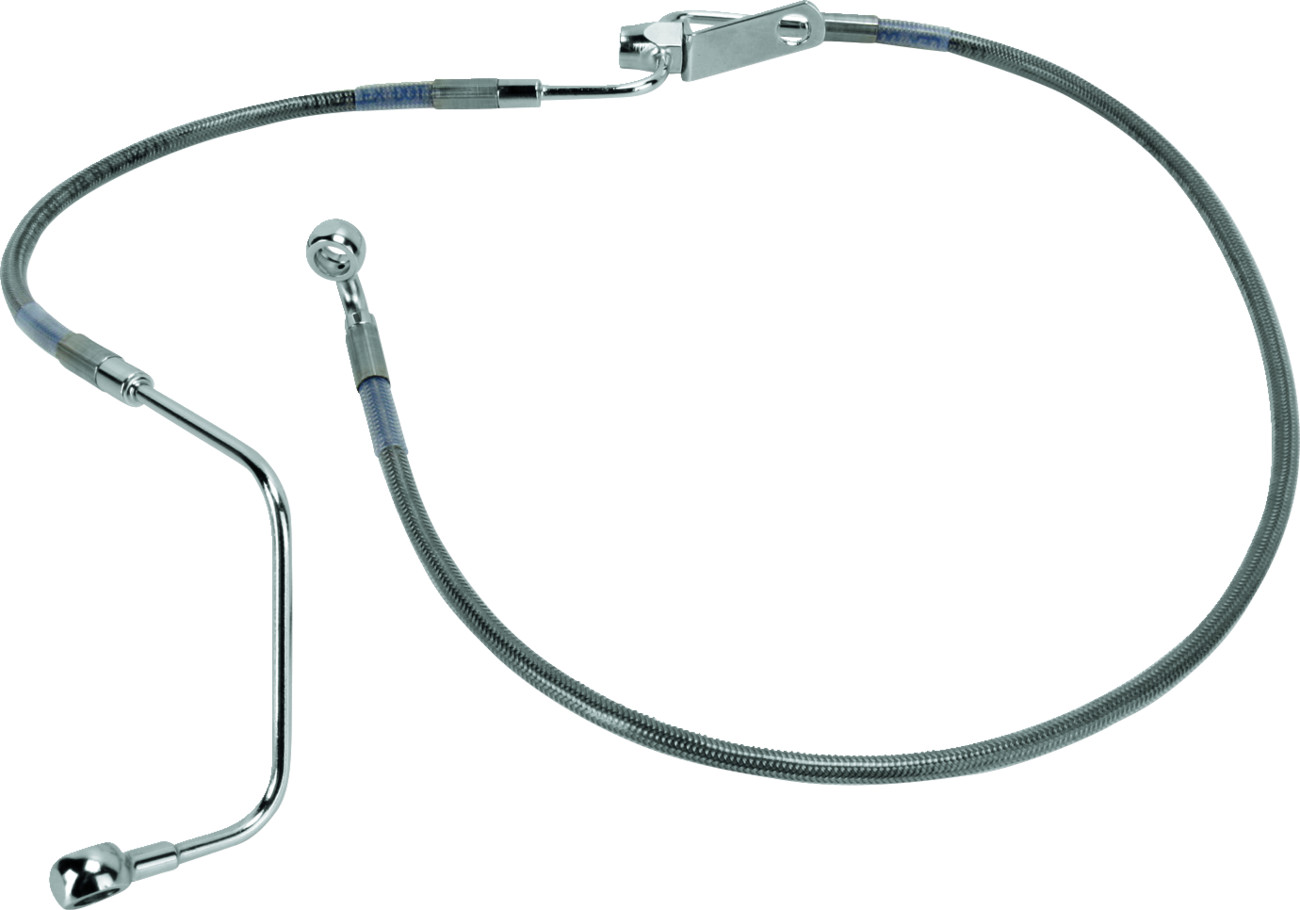 Drag Specialties Rear Brake Line Kit For Non-ABS Harley Softail 2008-2010