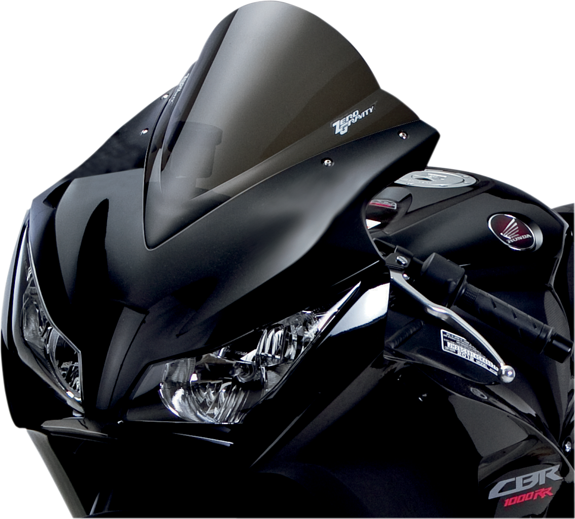 Zero gravity Double Bubble Windscreen - Smoke - CBR1000 2012-2014 Honda CBR1000RR