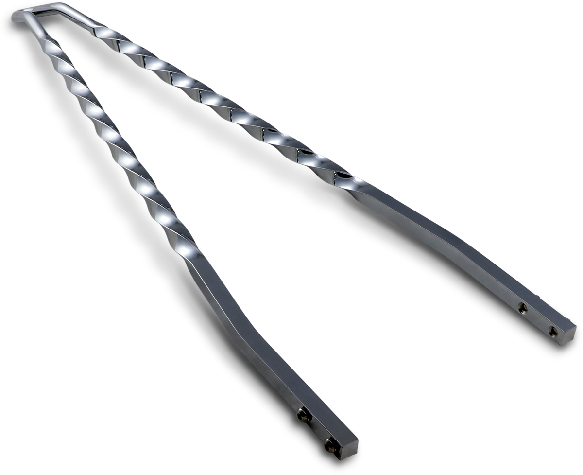 Cycle Visions Twisted Sissy Bar For Harley