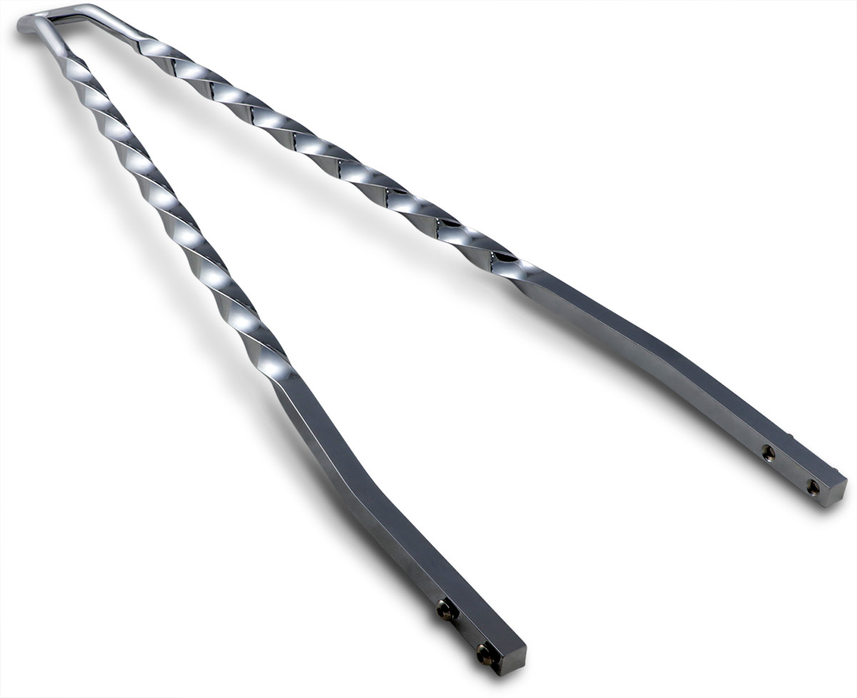 CYCLE VISIONS Twisted Sticks Sissy Bar