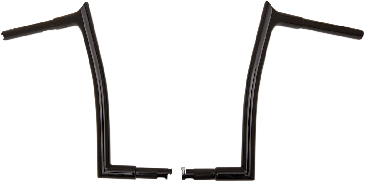 Fat Baggers Inc. 1 1/4" EZ Install Pointed Top Handlebar For Harley 1986-2025