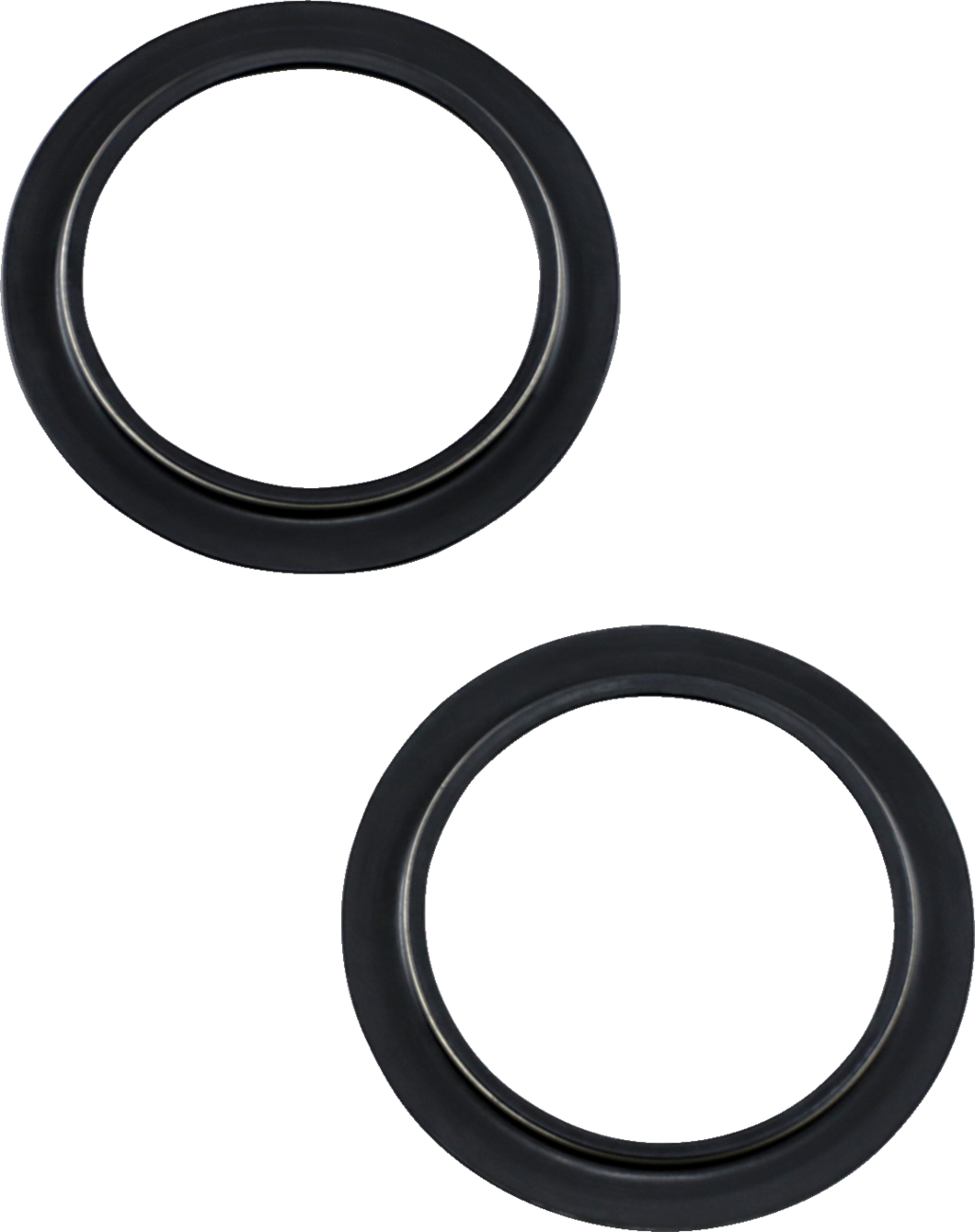 Parts unlimited Front Fork Seals - 47 mm ID x 58.3 mm OD x 6/10.5 mm T Honda/Kawasaki/Suzuki